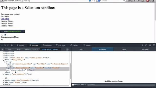 Checkboxes and Behat смотреть онлайн