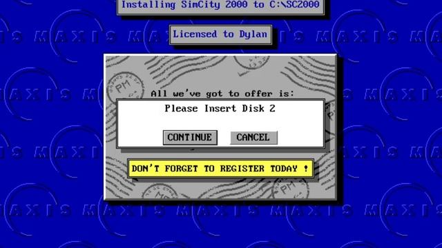 Simcity 2000 Realtime Installation (86Box, DOS version) смотреть онлайн