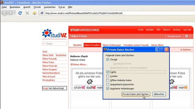 Cache löschen in Firefox 3.0 смотреть онлайн
