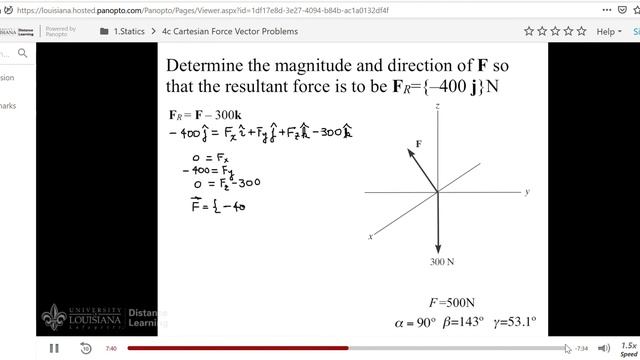 4c Cartesian Force Vector Problems Mozilla Firefox 2020 08 27 14 43 56 смотреть онлайн