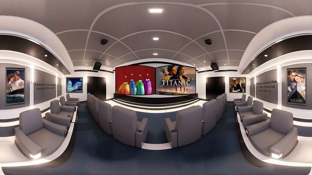 TITANIC by Blob Opera CINEMA HALL VR 360 4K