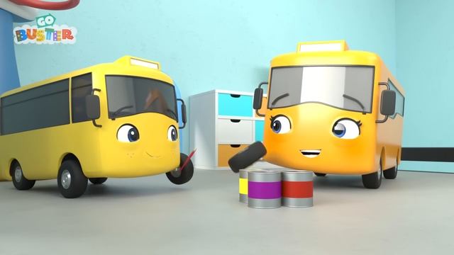 Easter Bunny Buster | Go Buster - Bus Cartoons & Kids Stories смотреть онлайн