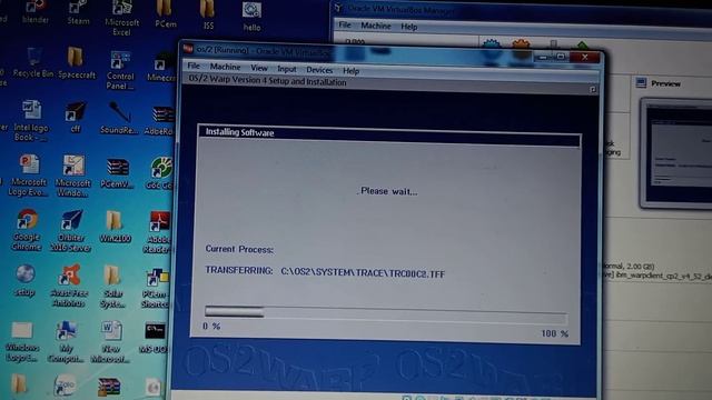 Install OS/2 Warp 4.52 смотреть онлайн