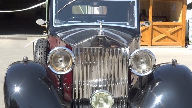 Rolls-Royce, 20/25 Saloon, 1935., Autó, Anglia, Axiál Hódmezőrület 2017., V170826-6-163