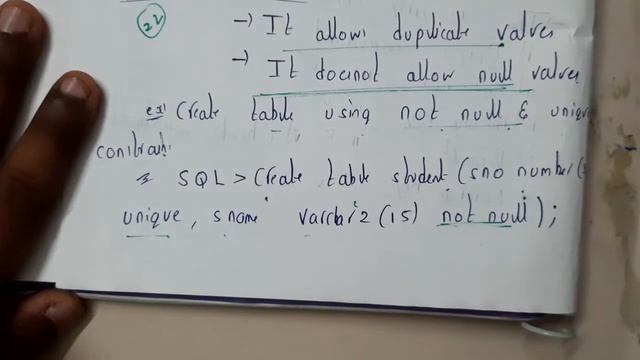 22 Not null constrain смотреть онлайн