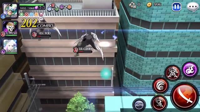 Nelliel 6★ (Speed/Blue) gameplay on Hachi Raid [Bleach Brave Souls] смотреть онлайн