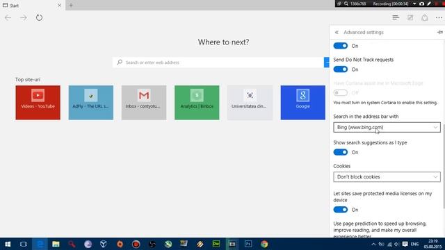 How To Change Microsoft Edge Default Search Engine and Home Page on Windows 10 смотреть онлайн