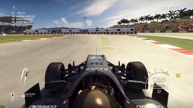Let's Play GRID Autosport [G27] [Linux] #004 - Open Wheel? .. Kann ich Viel! смотреть онлайн