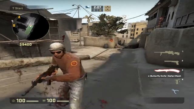 ★ Butterfly Knife | Safari Mesh Field Tested Showcase смотреть онлайн