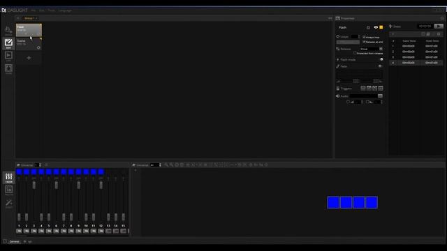 How do I create a flash scene? | Daslight 4 DVC4 Videotutorial english смотреть онлайн