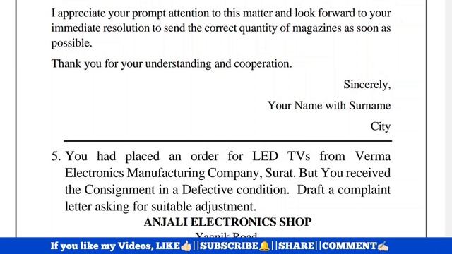 Business Letters|| Complaint Letters ✉️Part-2||Business Communication||@dr.khyati_vadher смотреть онлайн