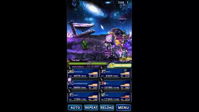 FFBE Limit Bursts - 6-star Immortal Knight Garland (True Soul of Chaos) смотреть онлайн