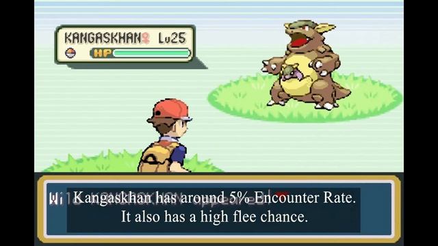 How to Catch Kangaskhan in Pokemon Fire Red смотреть онлайн