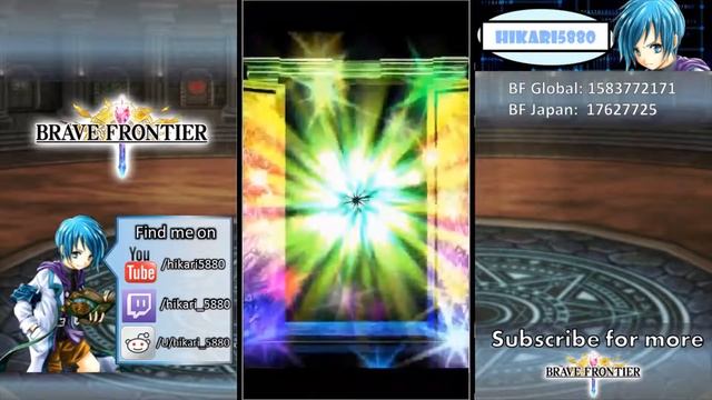 Brave Frontier Global: 50 Gem Summons For Oracle Knights | Balgran, Rinon And Yuura