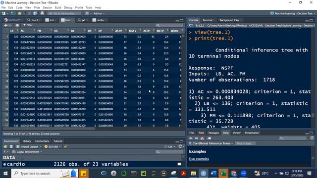 MCF320 March15, 2023 Introduction to ML Decision Tree смотреть онлайн