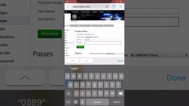 How to make a game pass on MOBILE [works on IOS and android] смотреть онлайн