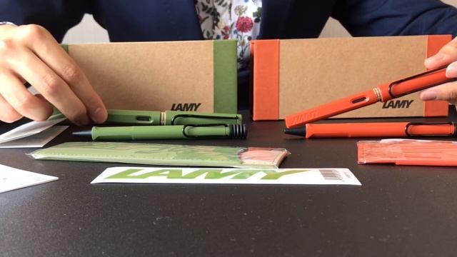 【念願】LAMY Safari first (サバンナグリーン&テラレッド) смотреть онлайн