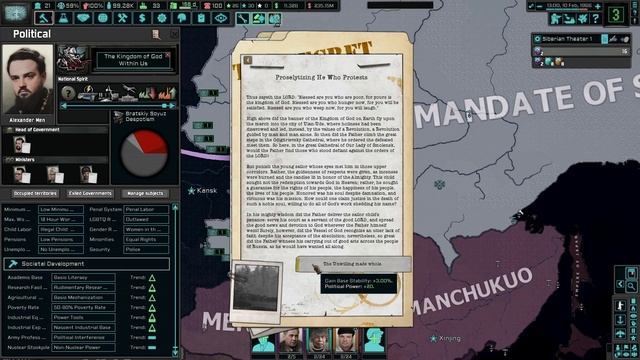 Blessed Are The Children Of God! Hoi4 TNO: Last Days Of Europe, Divine Mandate of Siberia #2 смотреть онлайн