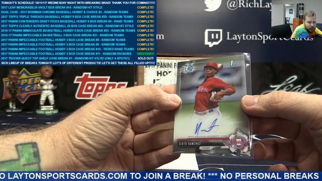 2017 Bowman Chrome Baseball HTA Choice Single Box Break for Adam S смотреть онлайн
