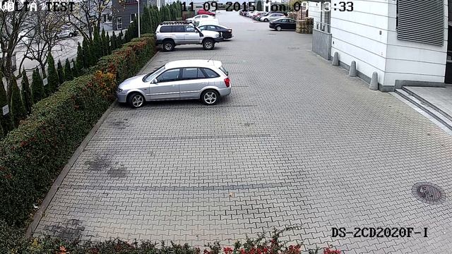 Nagranie testowe kamery IP Hikvision DS-2CD2020F-I, dzień смотреть онлайн