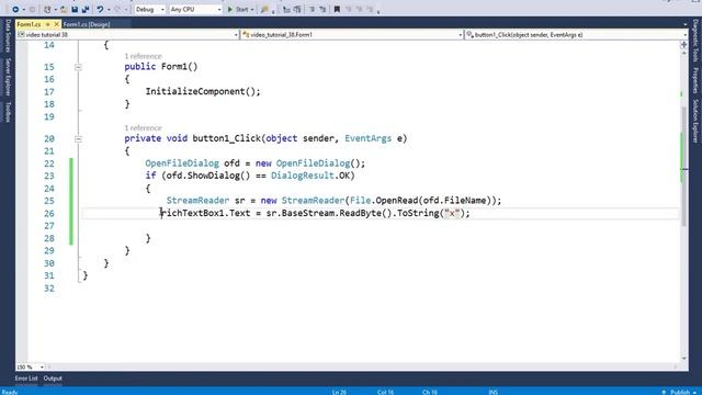 StreamReader Part 2, Hexadecimal number in C# | C# GAMER | смотреть онлайн