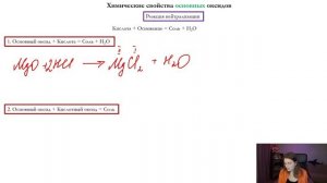 ТЕМА ХИМИЧЕСКИЕ СВОЙСТВА ОКСИДОВ РАЗБОР
