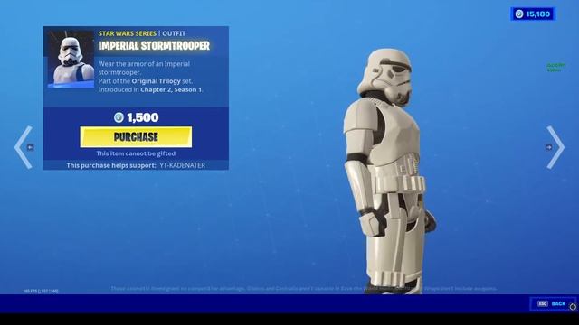 Fortnite Stormtrooper Skin Review( Should You Buy It)