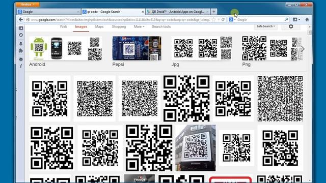 QR code generating add-on for Firefox browser. смотреть онлайн