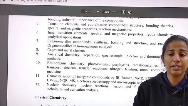 CSIR NET Chemical Science 2024 Syllabus Discussion | CSIR NET June 2024 Preparation by Manju Ma'am смотреть онлайн