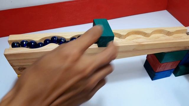 Marble Run Race ☆ HABA Slope & Dump Truck, Safari Truck #21 смотреть онлайн