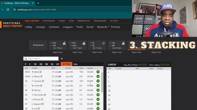 MLB DFS Strategy | Advice | Lineup Help | Draftkings | Major League Baseball | Daily Fantasy Sports смотреть онлайн
