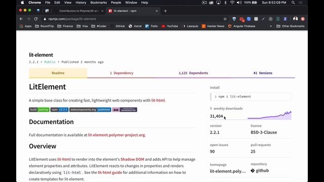 A Review of Web Components in 2020 - LitElement смотреть онлайн