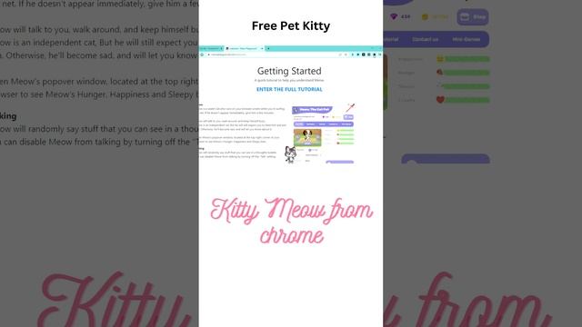 Meet Sweet Kitty Pet: The Cutest Chrome Extension Ever! 🐱 #SweetKittyPet смотреть онлайн