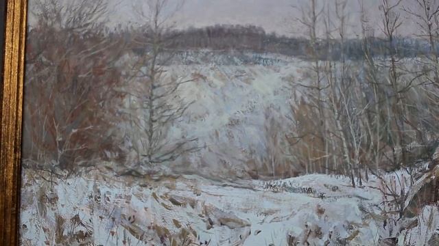 Обзор картины "Забытая тропа" художник А Каверин. Липецкая область смотреть онлайн