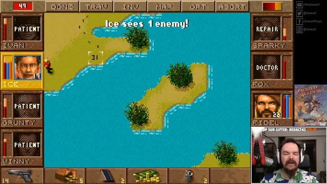 Day 2 - Jagged Alliance Playthrough - Dynamic Duo Ice and Fidel смотреть онлайн