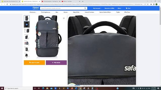 SAFARI 45.792 L Laptop Backpack SEEK 45L || Big Billion Day Sale || Best Backpack + Laptop Bag 2022 смотреть онлайн