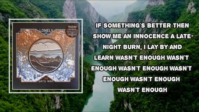 Lonely the Brave - Open Door (Lyrics) смотреть онлайн