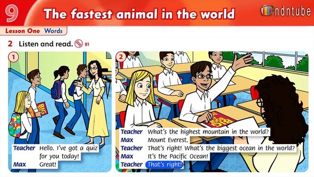 FAMILY AND FRIENDS 3- Unit 9 THE FASTEST ANIMAL IN THE WORLD смотреть онлайн