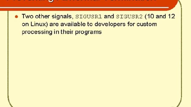 Preventing Abnormal Termination - Shell Scripting -73 смотреть онлайн