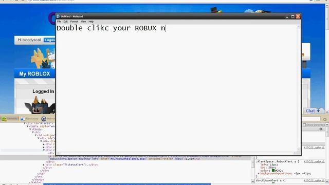 Hack your ROBUX with Google Chrome смотреть онлайн