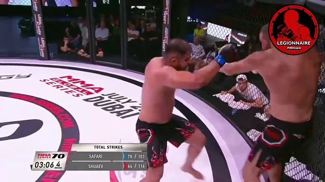 MASOUD SAFARI VS YUSUF SHUAEV-mma Series Heavyweight Champion 2023