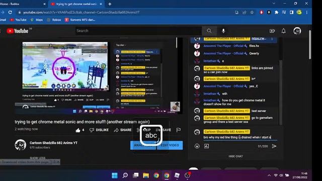 trying to get chrome metal sonic and more stuff! (another stream again) смотреть онлайн