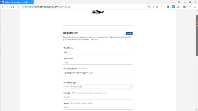 01 How to register in Dahua official website смотреть онлайн
