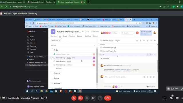 Meet Aaruthrads Internship Program Day 4 Google Chrome 2022 02 13 13 01 56 смотреть онлайн
