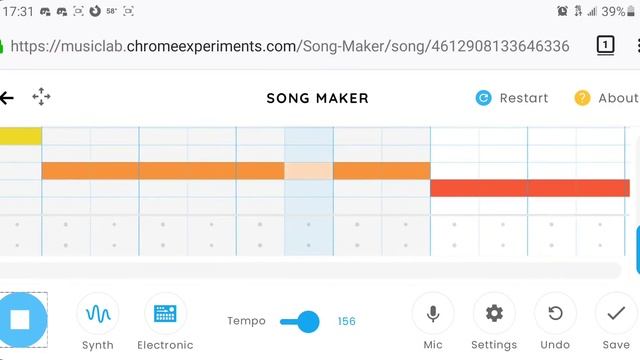 Yet another random beat I made in Chrome Music Lab смотреть онлайн