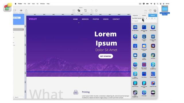 EverWeb Garden's Plyr Vimeo Player Widget смотреть онлайн