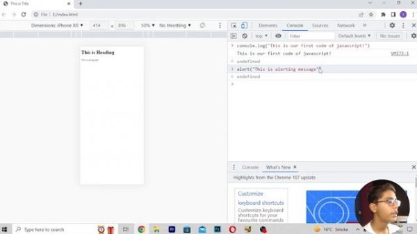 JavaScript Course Project Based Learning 05 - Google Chrome Developer Tools