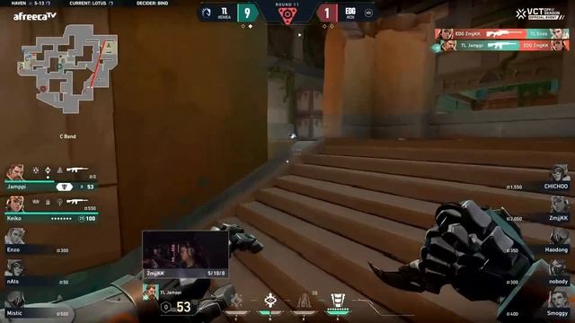 WINNER TO PLAYOFFS! - TL vs EDG - HIGHLIGHTS | AfreecaTV VALORANT LEAGUE смотреть онлайн