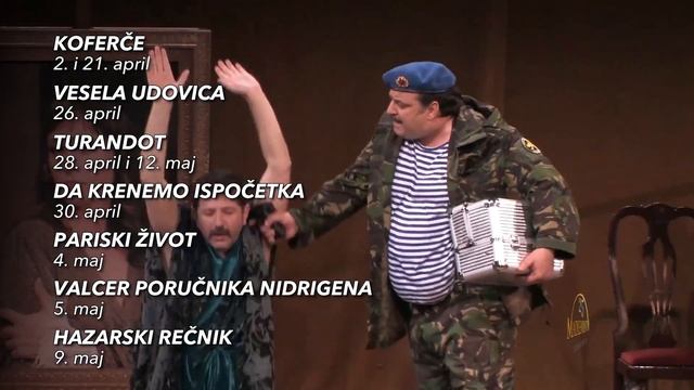 Repertoar za april 2023. смотреть онлайн