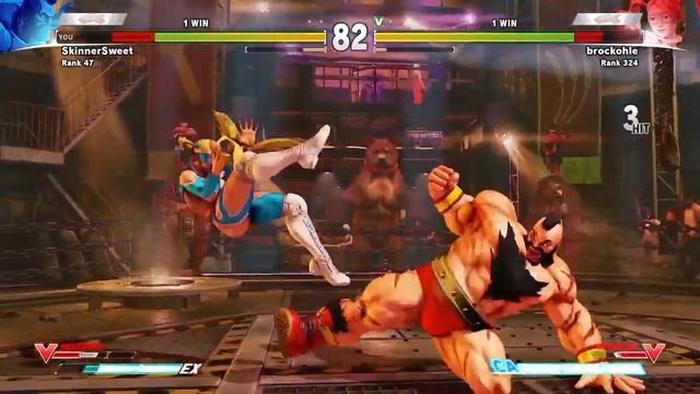 Street Fighter V Mini Beta 1/18/16 Gief Vs Mika